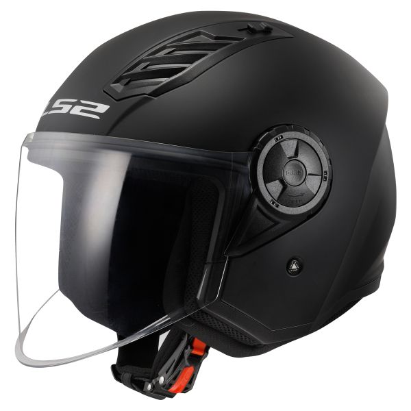 KASK LS2 OF616 AIRFLOW II SOLID MATT BLACK-06 • Kolor: Czarny • Rozmiar: L