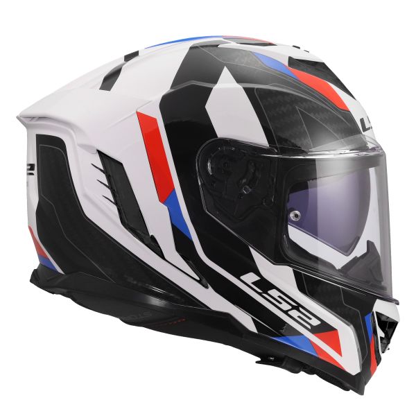 KASK LS2 FF818 STORM III SPORTY WHITE BLUE RED XL