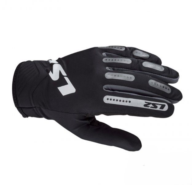 RĘKAWICE LS2 BEND MAN BLACK GREY • Rozmiar: M