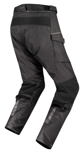 SPODNIE LS2 TRAVEL MAN BLACK DARK GREY M