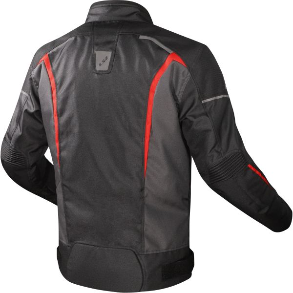 KURTKA LS2 SEPANG MAN BLACK GREY RED • Rozmiar: XL