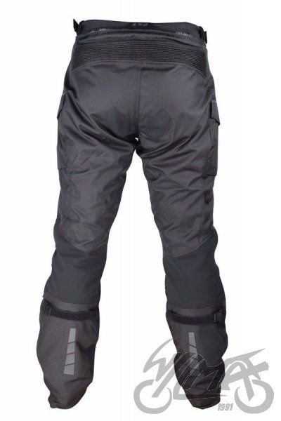 SPODNIE LS2 TRAVEL MAN BLACK DARK GREY LONG XL