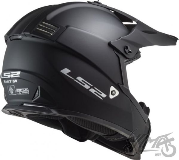 KASK LS2 MX437 FAST EVO MINI MATT BLACK-06 S