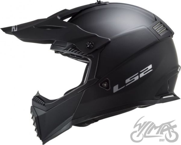 KASK LS2 MX437 FAST EVO MINI MATT BLACK-06 S