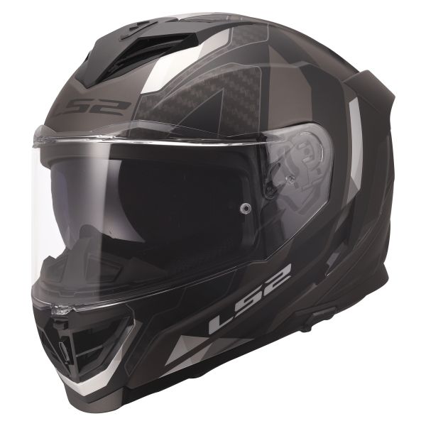 KASK LS2 FF818 STORM III SPORTY BLACK GREY XL