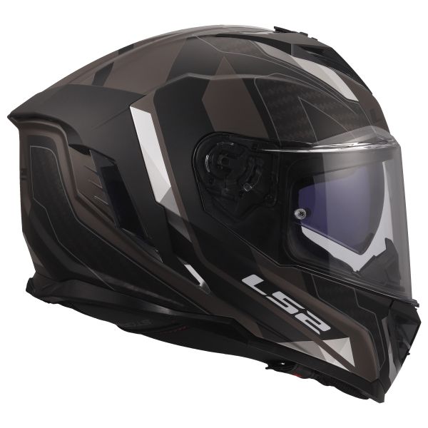 KASK LS2 FF818 STORM III SPORTY BLACK GREY XL