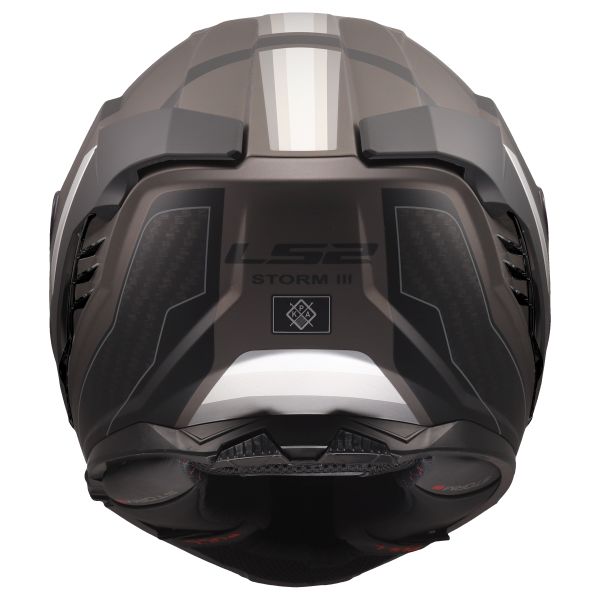 KASK LS2 FF818 STORM III SPORTY BLACK GREY XL