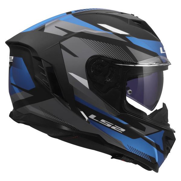 KASK LS2 FF818 STORM III KOMAI BLACK BLUE 3XL