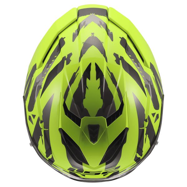 KASK LS2 FF818 STORM III KAOS H-V YELLOW M