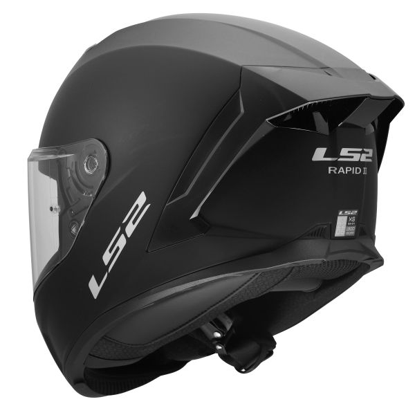 KASK LS2 FF820 RAPID III SOLID MATT BLACK L