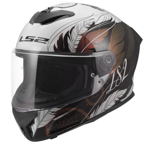 KASK LS2 FF820 RAPID III BOHO WHITE BLACK PINK L