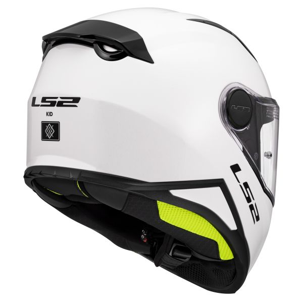 KASK LS2 FF812 KID SOLID WHITE M