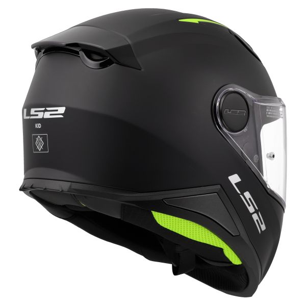 KASK LS2 FF812 KID SOLID MATT BLACK S