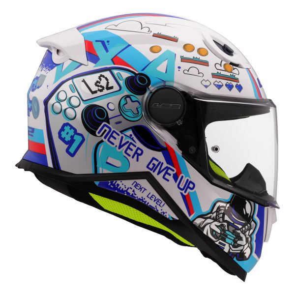 KASK LS2 FF812 KID NEXT LEVEL WHITE M