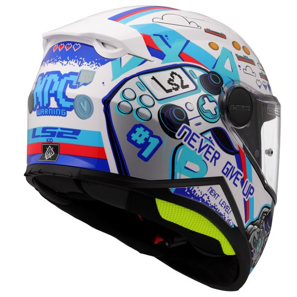 KASK LS2 FF812 KID NEXT LEVEL WHITE M