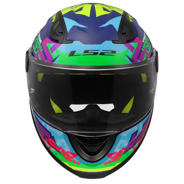 KASK LS2 FF812 KID SVENT BLUE GREEN L