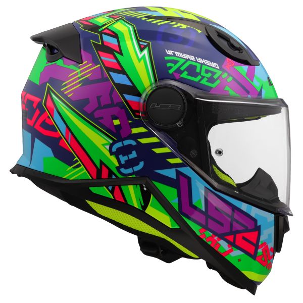 KASK LS2 FF812 KID SVENT BLUE GREEN L