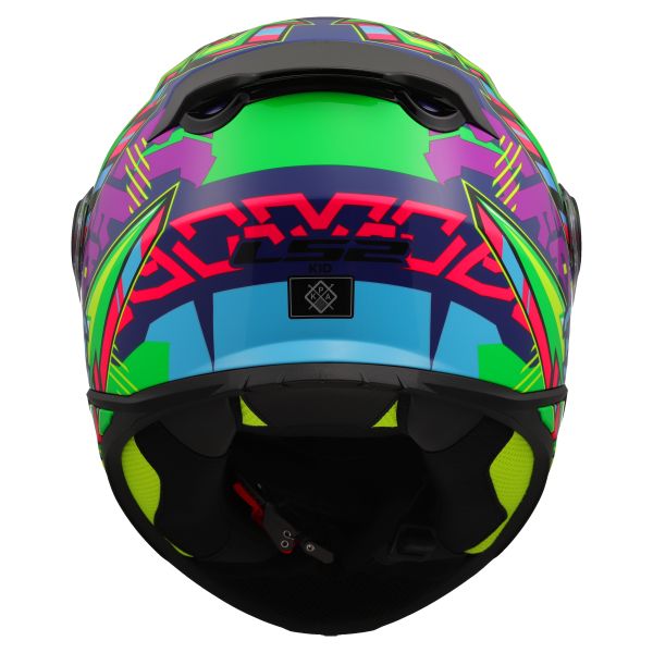 KASK LS2 FF812 KID SVENT BLUE GREEN L
