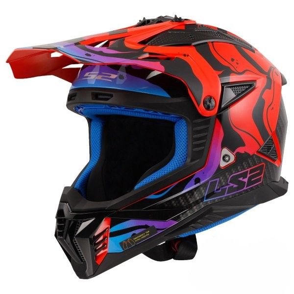 KASK LS2 MX708 FAST II WASH GLOSS RED XL