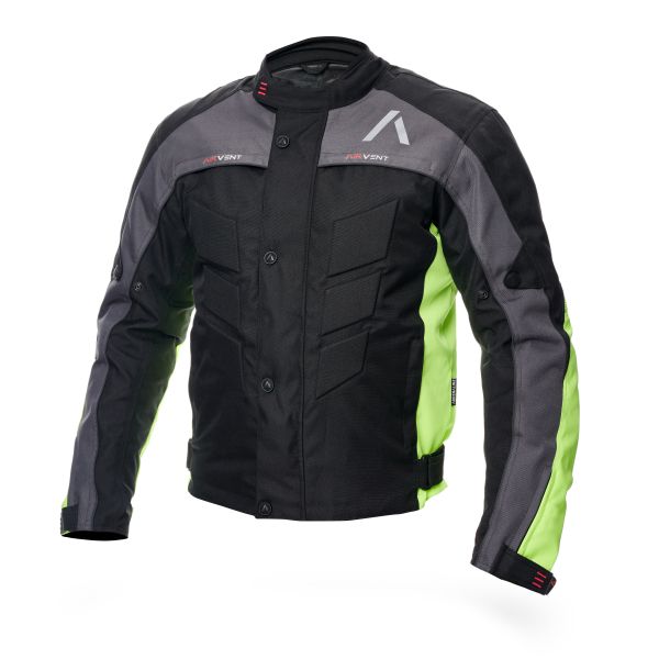 KURTKA ADRENALINE PYRAMID 2.0 PPE CZARNA FLUORESTENCYJNA • Rozmiar: XL