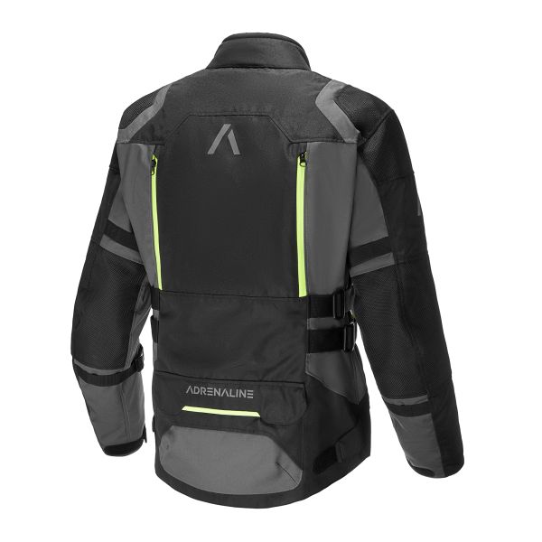 KURTKA ADRENALINE BERGEN PPE CZARNO ŻÓŁTA FLUORESTENCYJNA • Rozmiar: XL