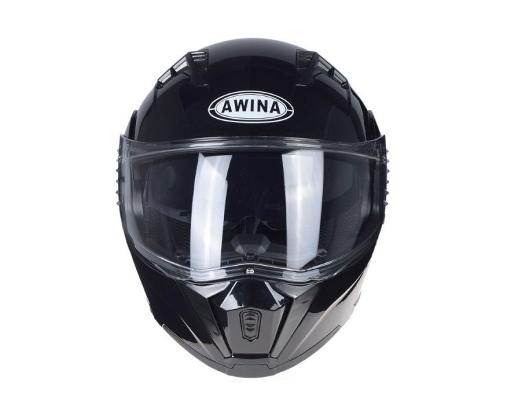 KASK AWINA OTWIERANA SZCZĘKA JK906 CZARNY XXL 06