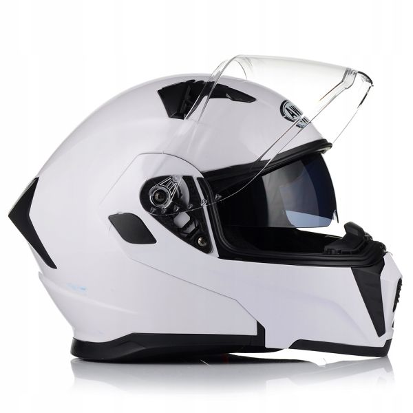 KASK AWINA  JK906 OTWIERANA SZCZĘKA BIAŁY 06 • Rozmiar: L