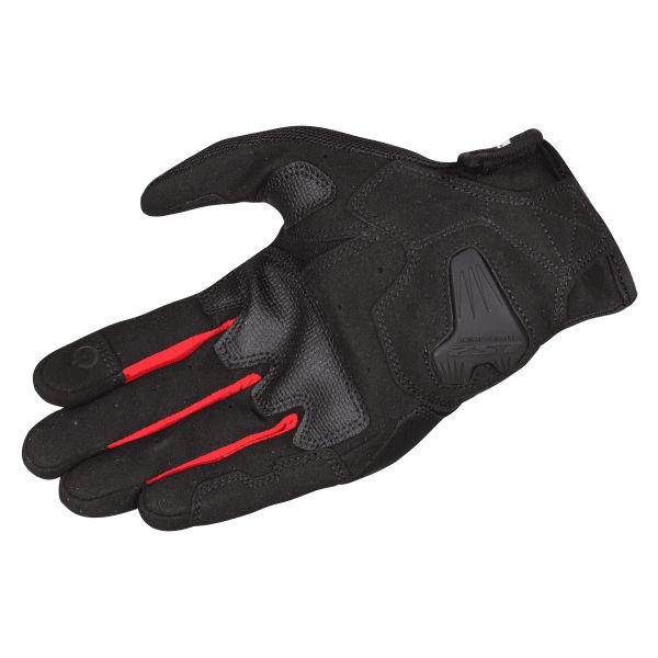 RĘKAWICE LS2 ATOM MAN BLACK RED XL