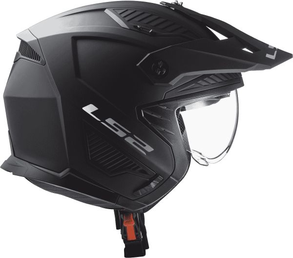 KASK LS2 OF606 DRIFTER SOLID MATT BLACK-06 L