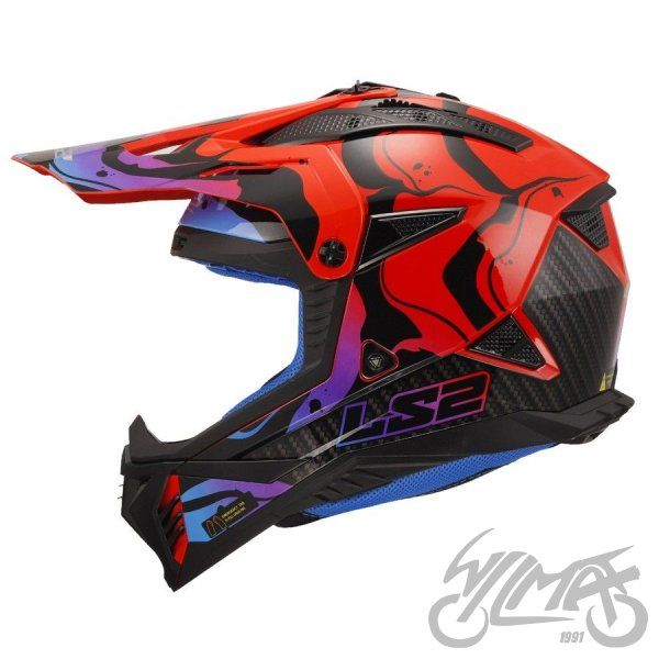 KASK LS2 MX708 FAST II WASH GLOSS RED S