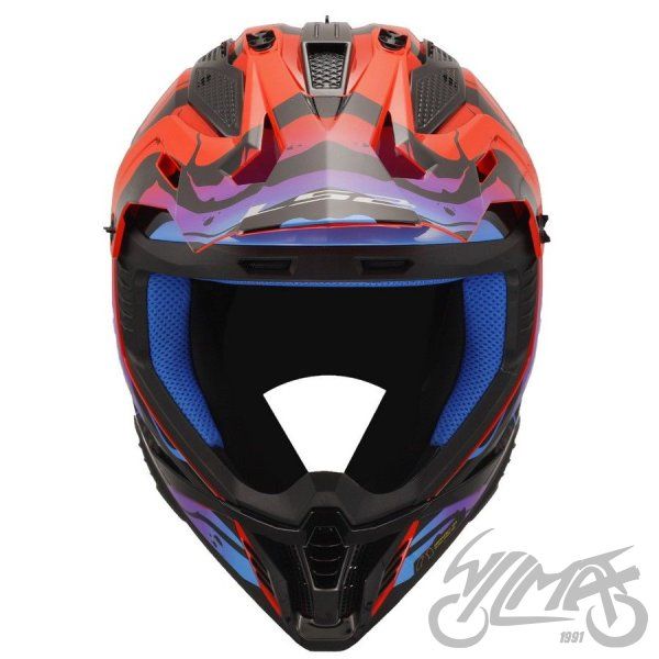 KASK LS2 MX708 FAST II WASH GLOSS RED S