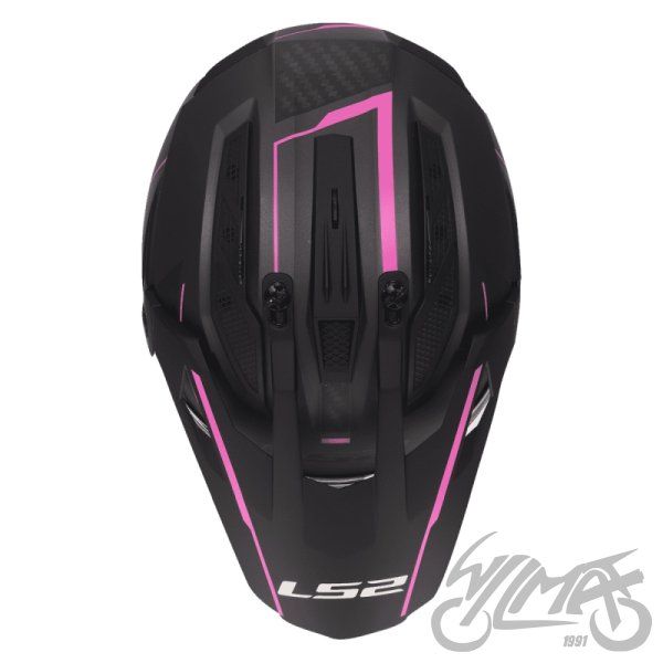 KASK LS2 MX702 PIONEER II ATRON GREY PINK L