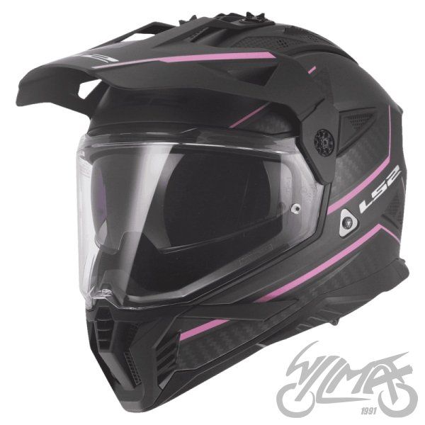 KASK LS2 MX702 PIONEER II ATRON GREY PINK L