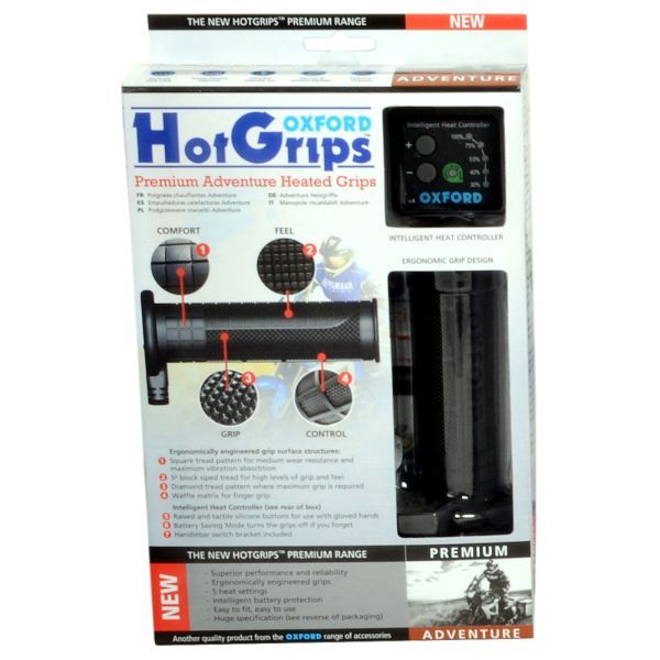 MANETKI OXFORD HOTGRIPS PREMIUM ADVENTURE PODGRZEWANE