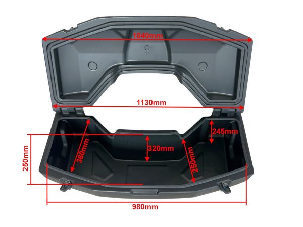 KUFER ATV 120L PLASTIKOWY CFMOTO 450/520/625/850/1000
