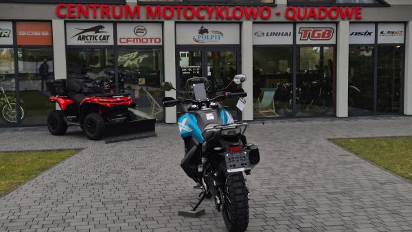 MOTOCYKL CFMOTO MTX 800 NIEBIESKI