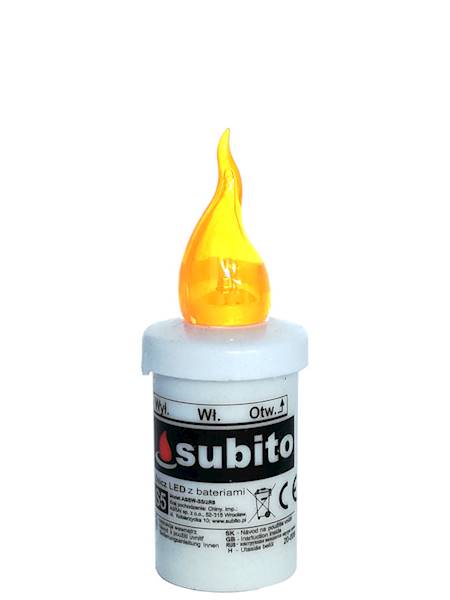 Wkład LED Subito S5 żółty [12] TYLKO OPAKOWANIA