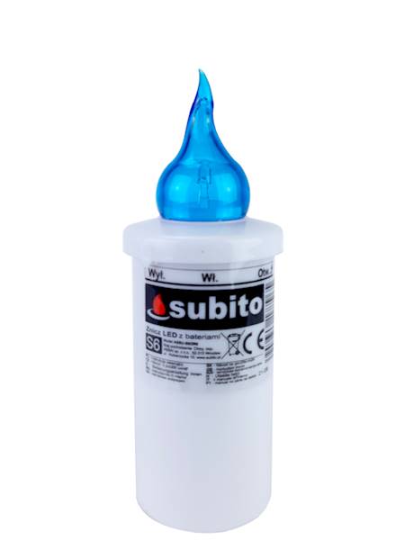 Wkład LED Subito S6 niebieski [12] TYLKO OPAKOWANIA