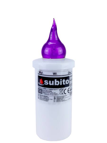 Wkład LED Subito S6 fioletowy [12] TYLKO OPAKOWANIA