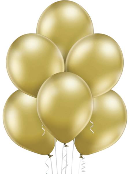 Balony B105 12" glossy, złoty; opak. 100 szt.