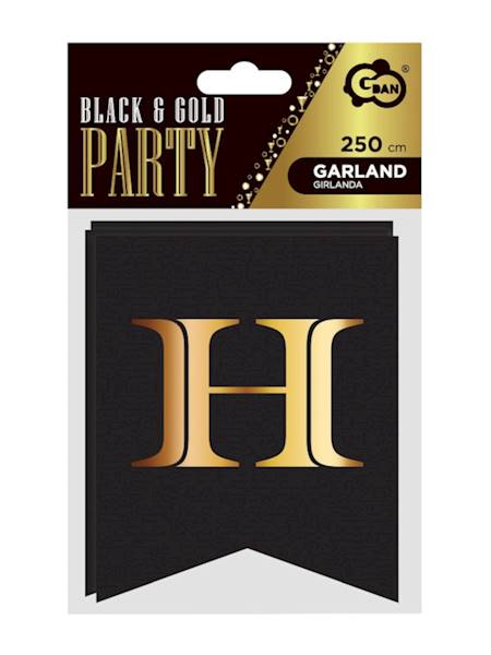 Girlanda papierowa B&G 250 cm, Happy Birthday