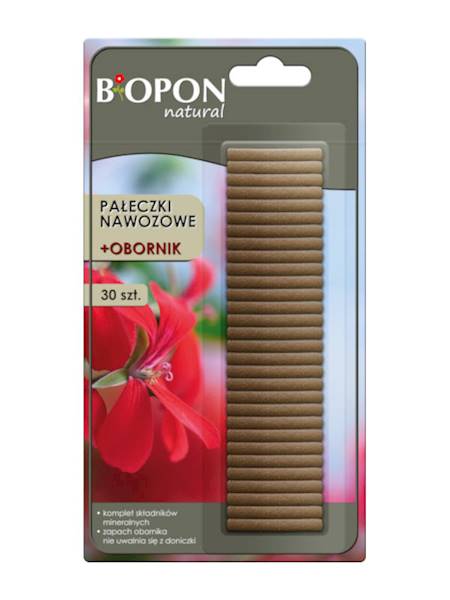 Biopon Pałeczki obornik opak. 30 szt. [30]