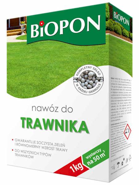Biopon Nawóz do Trawnika 1 kg karton [12]