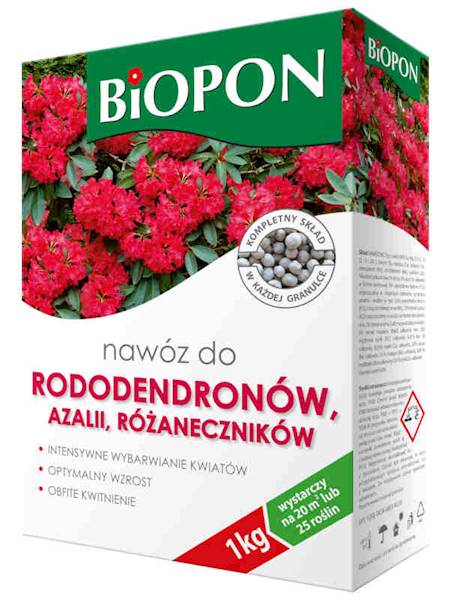 Biopon Nawóz do Rododendronów 1 kg karton [12]