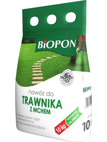 Biopon Nawóz do Traw z mchem 10 kg worek [1]