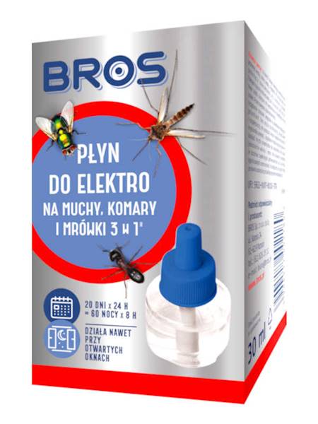 Bros Płyn do Elektro 3w1 muchy, komary i mrówki [12]