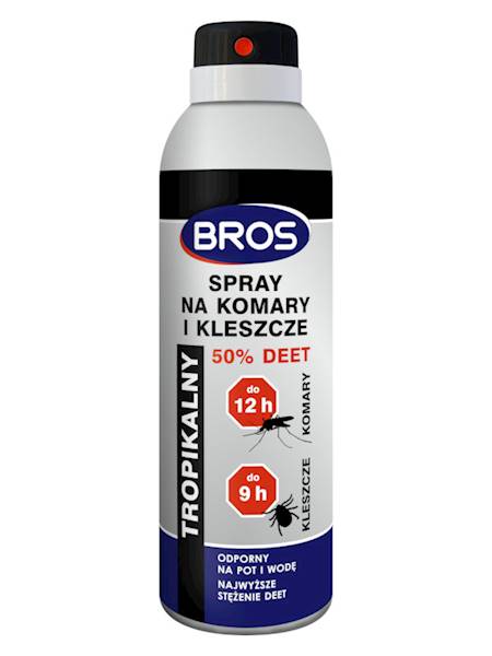 Bros Spray na komary i kleszcze tropikalny 50% deet 180 ml [12]