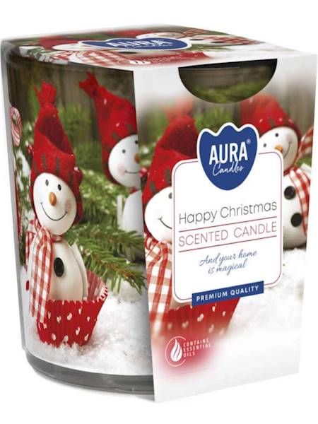 Świeca zapach. sn72s-25 Happy Christmas [6]