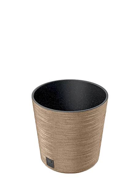 Doniczka Furu round low DFR250W naturo eco