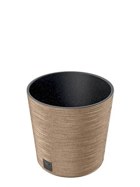 Doniczka Furu round low DFR300W naturo eco